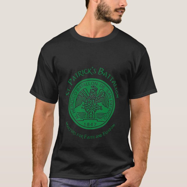 St. Patrick's Battalion San Patricios T-Shirt (Vorderseite)