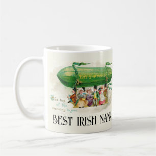 St Patrick's Best Irish Nana Top of the Morning Kaffeetasse
