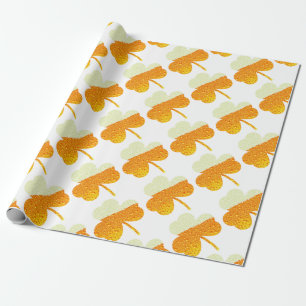 St. Patricks Bierklee Geschenkpapier
