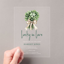 St. Patricks Brautschauer-Clover-Bouquet