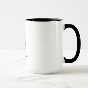 St. Patricks Bunny Proud zu irischem Kleeblatt Tasse