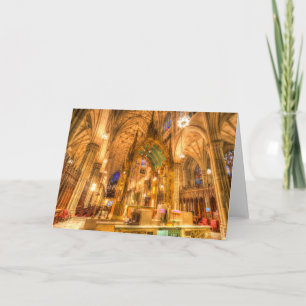 St Patrick's Cathedral Manhattan New York Karte