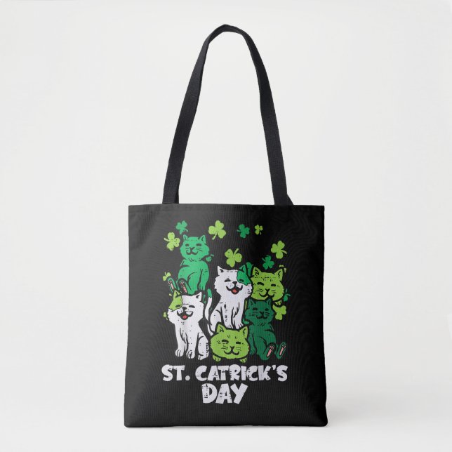 St Patricks Catricks Day Cats Saint Pattys (Vorderseite)