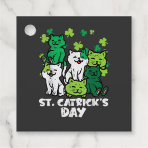 St Patricks Catricks Day Katzen Saint Pattys Geschenkanhänger