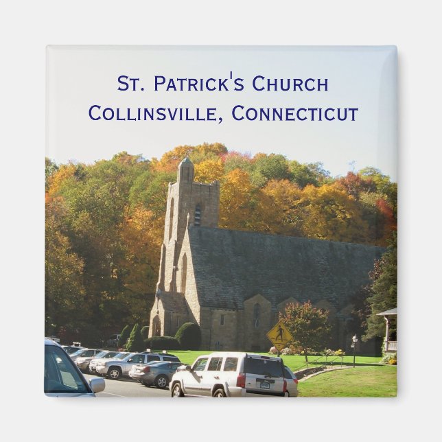 St. Patrick's Church in Collinsville Magnet (Vorne)