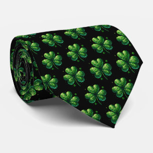 St. Patrick's Clover Herren Krawatte