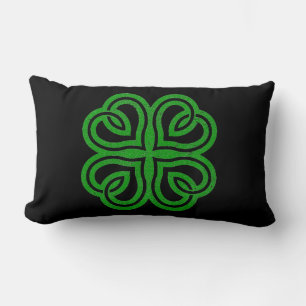 St. Patrick's Clover Kissen