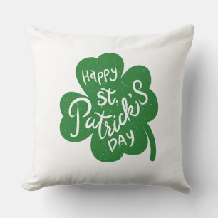 St. Patrick's Clover Kissen