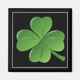 St. Patricks Clover Magnet