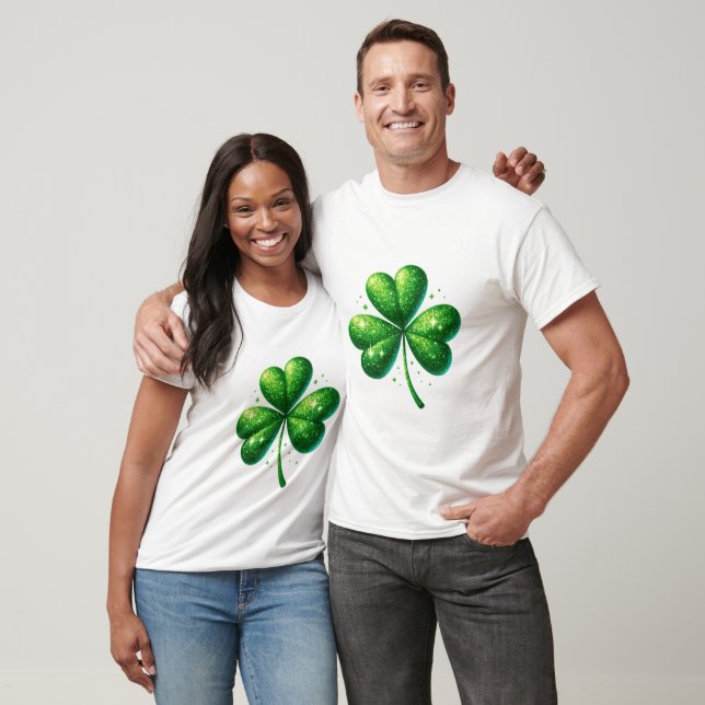 St. Patrick's Clover T-Shirt (Unisex)