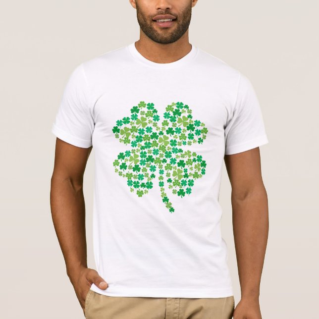 St. Patrick's Clover T-Shirt (Vorderseite)