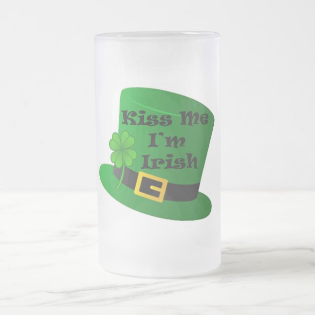 St. Patricks Custom 16oz Mattierte Tasse (Mittel)