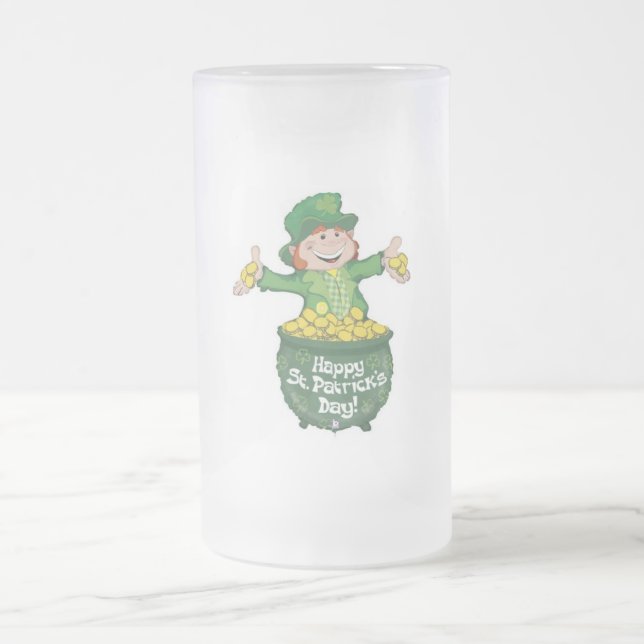 St. Patricks Custom 16oz Mattierte Tasse (Mittel)