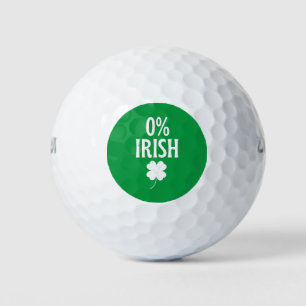 St Patrick's Day 0% irisch Golfball