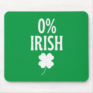 St Patrick's Day 0% irisch Mousepad