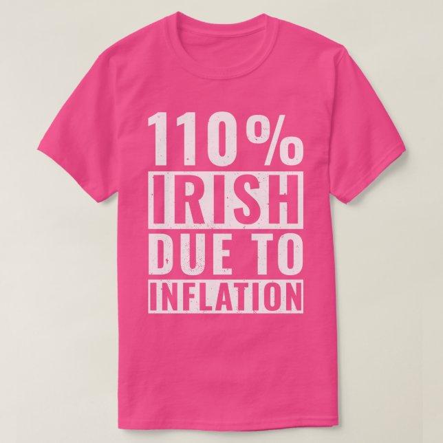 St Patricks Day 110 Irish Roots Irland Funny Iris T-Shirt (Design vorne)