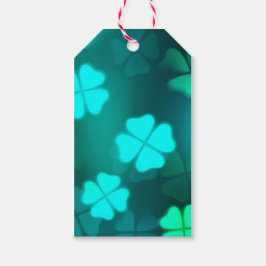 St. Patrick's Day 4 Leaf Clover Geschenkanhänger
