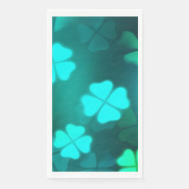 St. Patrick's Day 4 Leaf Clover Napkins Serviette
