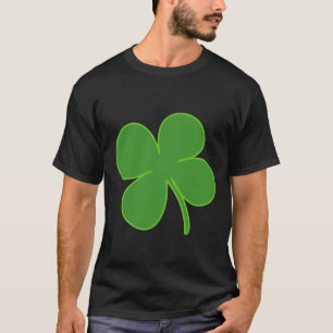 ST.PATRICK'S DAY 4-LEAF CLOVER-T - SHIRT