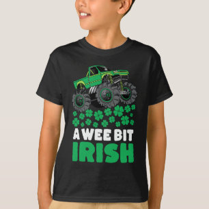 St Patricks Day A WBit Irish Monster Truck T-Shirt