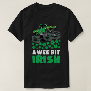 St Patricks Day A WBit Irish Monster Truck T-Shirt