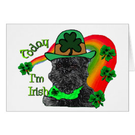 St Patrick's Day Affenpinscher