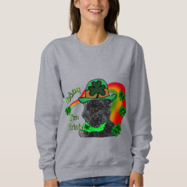 St Patrick's Day Affenpinscher Sweatshirt