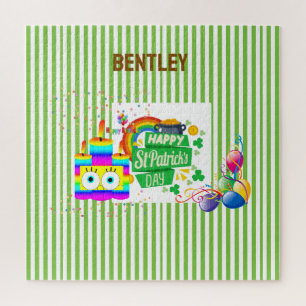 St. Patrick's Day Alles Gute zum Geburtstag Puzzle