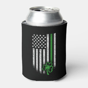 St Patricks Day American Irish Flag Kleeblatt Luck Dosenkühler