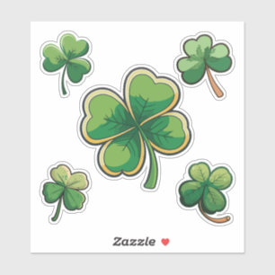 St. Patrick's Day and 4. Juli Celebration Aufkleber