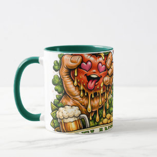 St. Patrick's Day Apfel-Rausch 🍀 Tasse