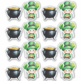 St. Patrick's Day Aufkleber