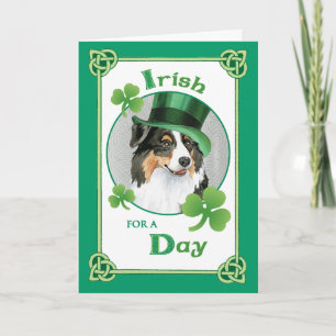 St. Patrick's Day Aussie Karte