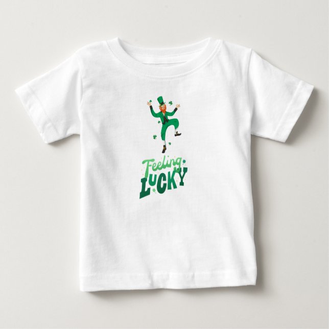 St Patricks Day Baby T-shirt (Vorderseite)