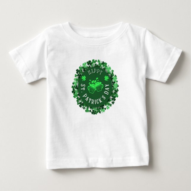 St Patricks Day Baby T-shirt (Vorderseite)