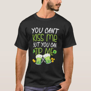 St Patricks Day Barkeeper Kellnerdienst T-Shirt