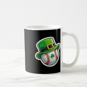 St. Patrick's Day Baseball Clover Hat Lucky Shamro Kaffeetasse