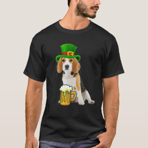 St Patrick's Day Beagle Funny Irish T-Shirt