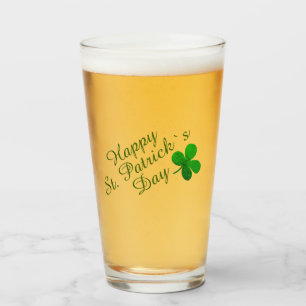 St Patricks Day Beer Glas