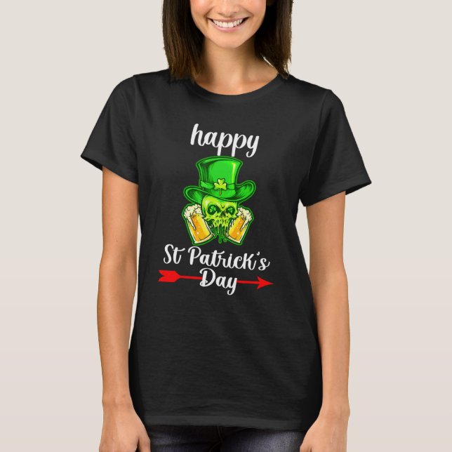 St Patrick's Day Beer St Patrick Day Drinks T-Shirt (Vorderseite)