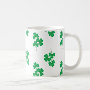 St. Patrick's Day benutzerdefinierter Shamrock-Bec Tasse