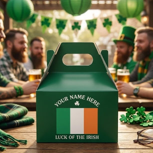 St. Patricks Day Benutzername Irisches Kleeblatt G Geschenkschachtel