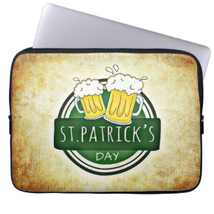 St. Patrick's Day Bers Laptopschutzhülle
