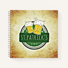 St. Patrick's Day Bers Notizbuch