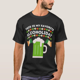 St Patrick's Day Bier trinken Paddy Alkoholiday T-Shirt
