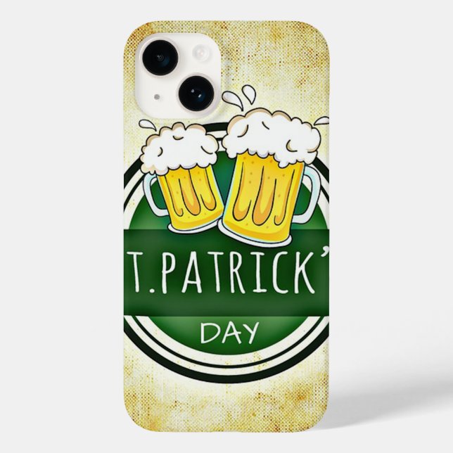 St. Patrick's Day Biere Case-Mate iPhone Hülle (Rückseite)