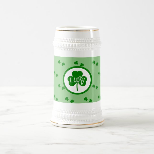 St. Patrick's Day Bierglas (Mittel)