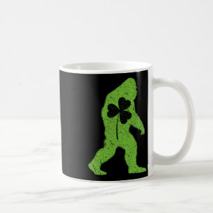 St Patrick's Day Bigfoot Kleeblatt Männer Frauen K Kaffeetasse