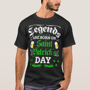 St. Patricks Day Birthday 40. 50. 60. Funny T-Shirt