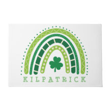St. Patrick's Day Boho Rainbow Kleeblatt